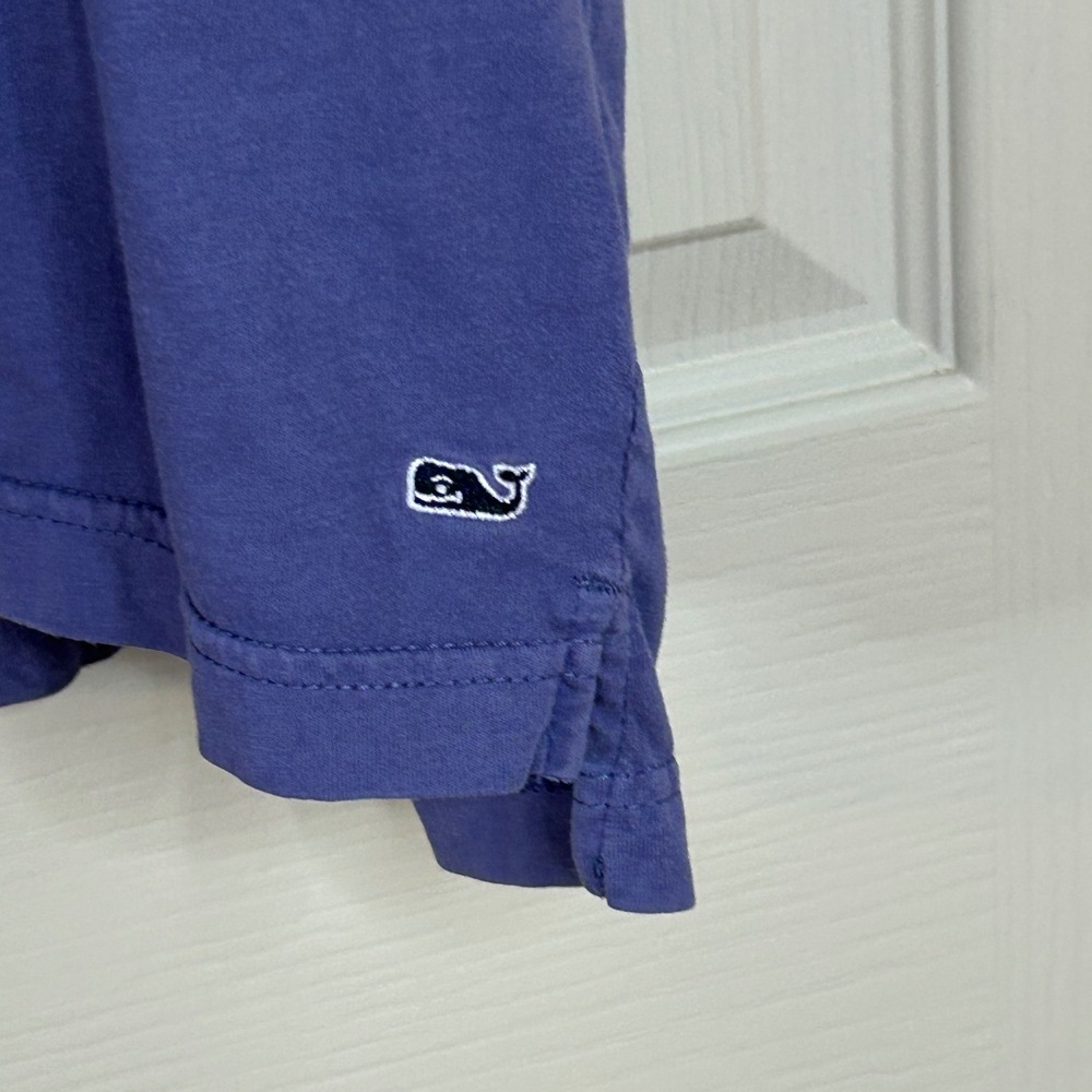 Vineyard Vines Mens Polo Shirt Large L Blue‎ Short Sleeve Casual Top - Picture 5 of 10